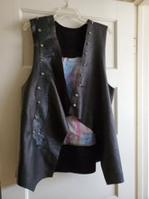 Load image into Gallery viewer, Art Of Dying Cowhide Leather Vest