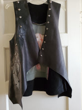 Load image into Gallery viewer, Art Of Dying Cowhide Leather Vest