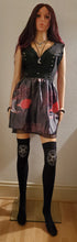 Load image into Gallery viewer, Black Widow Baby Doll Dress