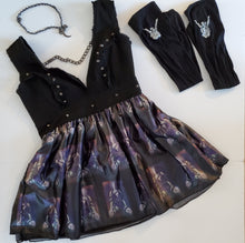 Load image into Gallery viewer, Demon Girl In Chains Baby Doll Dress