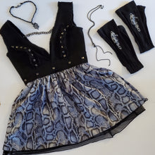 Load image into Gallery viewer, Serpent Baby Doll Dress