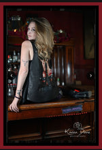 Load image into Gallery viewer, Art Of Dying Cowhide Leather Vest