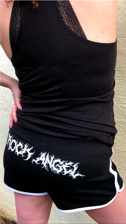 Rock Angel Logo Athletic Shorts