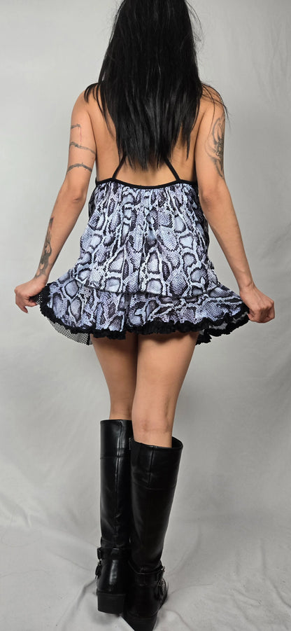 Serpent Baby Doll Dress