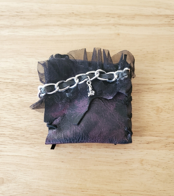 Hand Painted Leather Coin Purse (Handbag)