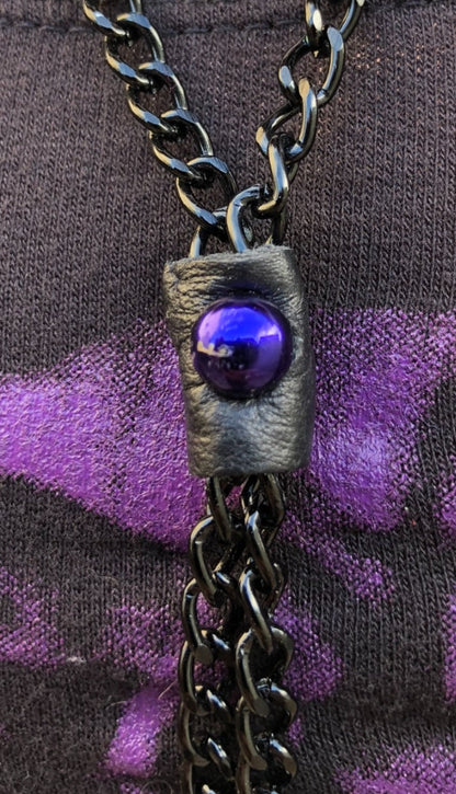 Skinny Chain Bolo Necklace