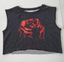 Load image into Gallery viewer, Red Rose Crop Top
