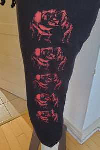 Dripping Rose Capri Jogger Pant