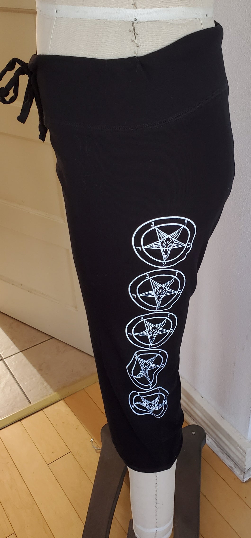 Pentagram Capri Jogger Pants