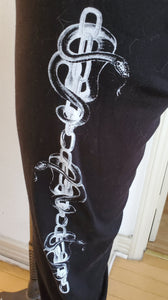 Serpent N' Chain Capri Jogger Pant