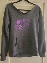 Load image into Gallery viewer, Dripping Rose Long Sleeve Sweatshirt Top
