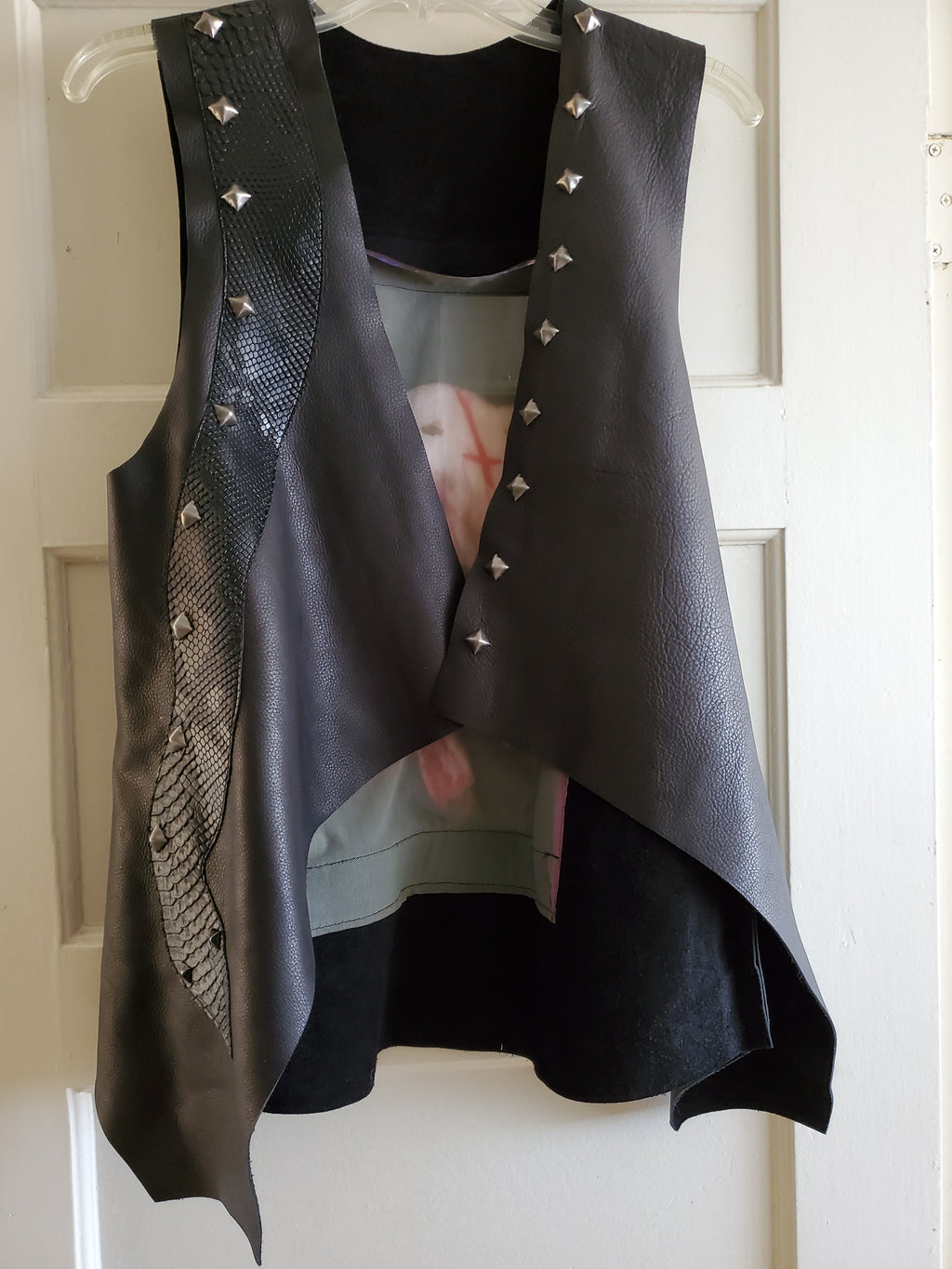 Art Of Dying Cowhide Leather Vest