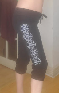 Pentagram Capri Jogger Pants