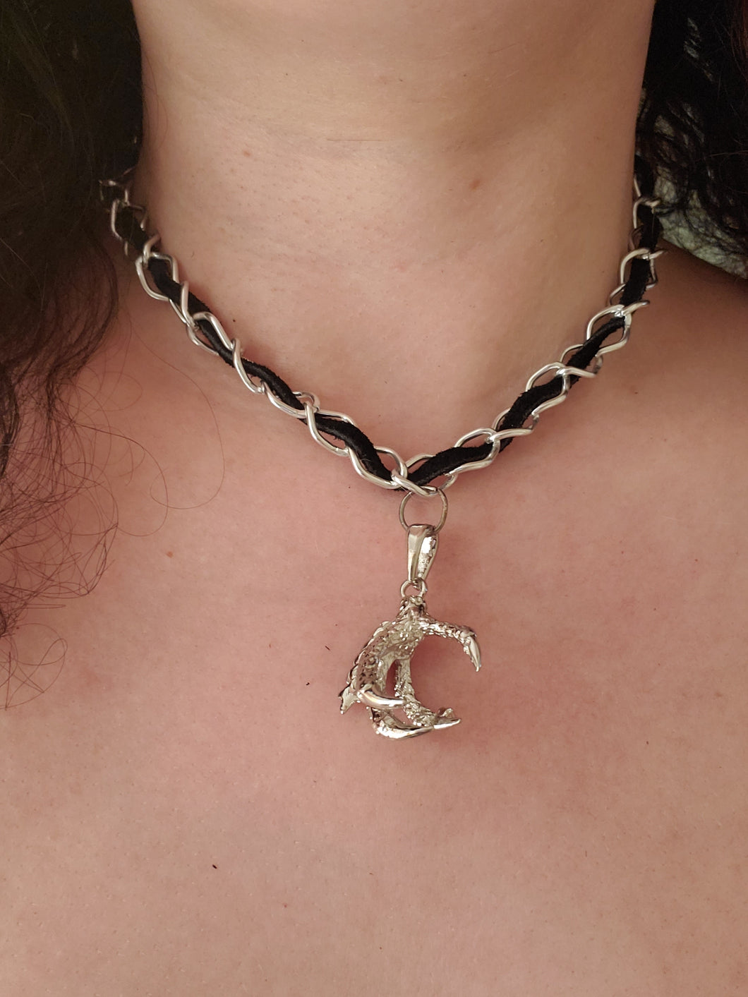 Raven Claw Pendant Necklace