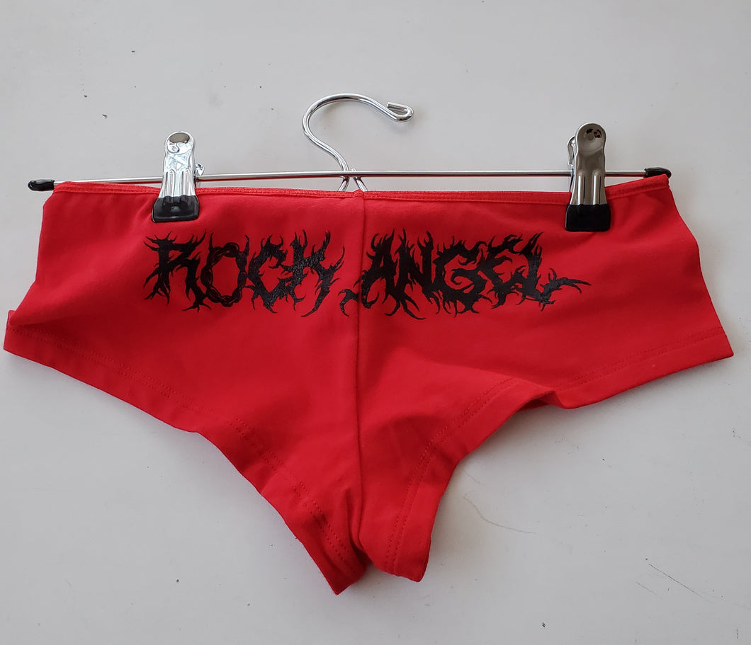 Rock Angel Black Logo Boy Short