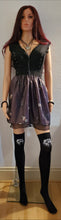 Load image into Gallery viewer, Kitty &amp; Flying V Guitar Baby Doll Dress
