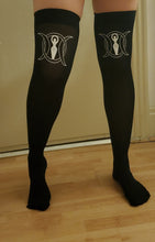 Load image into Gallery viewer, Moon Goddess Thigh High Stockings
