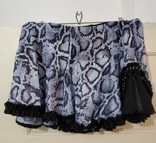 Load image into Gallery viewer, Serpent Print Lily Mini Skirt
