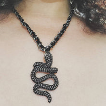 Load image into Gallery viewer, Large Serpent Chain Necklace
