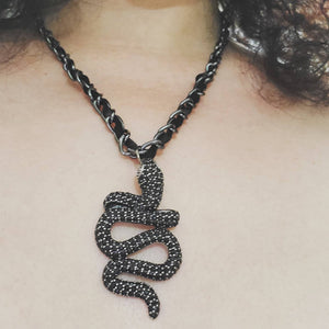 Large Serpent Chain Necklace