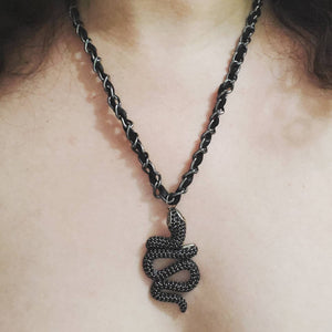 Large Serpent Chain Necklace