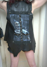 Load image into Gallery viewer, Art Of Dying Cowhide Leather Vest
