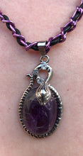 Load image into Gallery viewer, Serpent Bound Crystal Pendant Necklace
