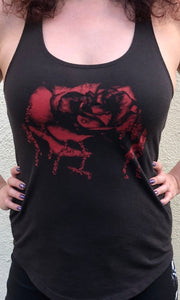 Dripping Rose Tank Top