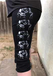 Dripping Rose Capri Jogger Pant