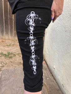 Serpent N' Chain Capri Jogger Pant