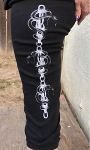 Serpent N' Chain Capri Jogger Pant