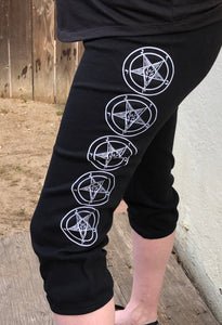 Pentagram Capri Jogger Pants