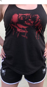 Dripping Rose Tank Top