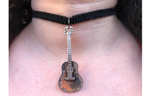 Load image into Gallery viewer, Large Guitar Choker Necklace
