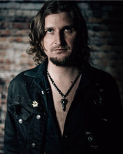 Load image into Gallery viewer, Bird Skull Woven Leather Stainless Steel Chain Necklace
